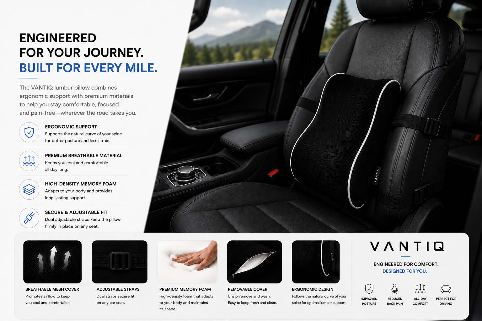VANTIQ support for car seats